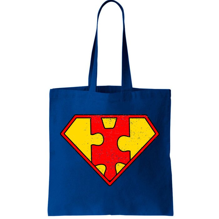 Autism Is My Superpower! Superhero Tote Bag