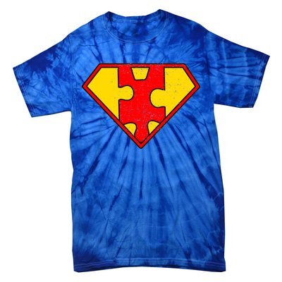 Autism Is My Superpower! Superhero Tie-Dye T-Shirt