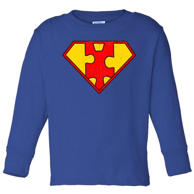 Autism Is My Superpower! Superhero Toddler Long Sleeve Shirt