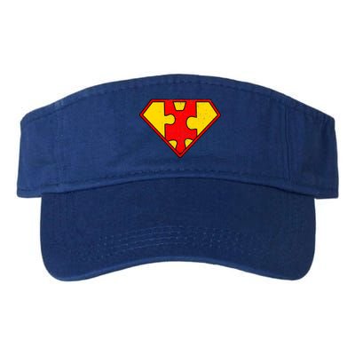 Autism Is My Superpower! Superhero Valucap Bio-Washed Visor