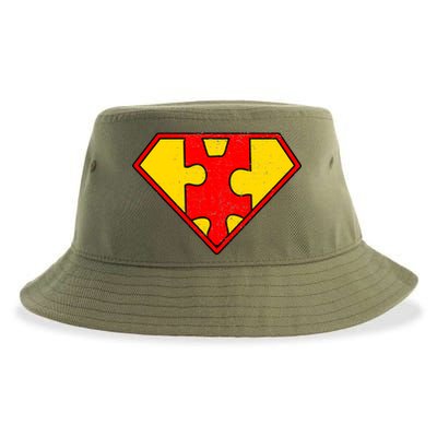 Autism Is My Superpower! Superhero Sustainable Bucket Hat