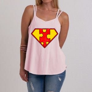 Autism Is My Superpower! Superhero Women's Strappy Tank