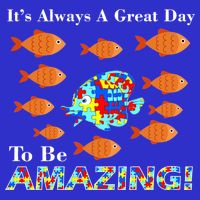 Autism It's Always A Great Day To Be Amazing Womens Tank Top