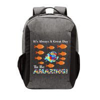 Autism It's Always A Great Day To Be Amazing Vector Backpack