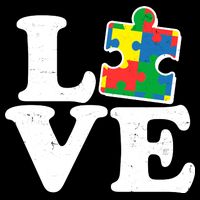 Autism Love Puzzle Piece Cooling Performance Crew T-Shirt