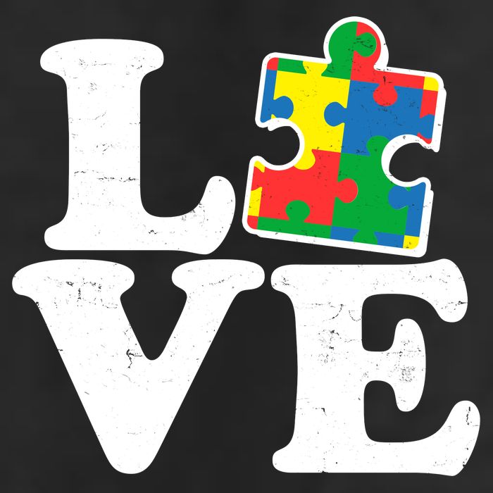 Autism Love Puzzle Piece Adult Drive Performance Visor