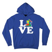 Autism Love Puzzle Piece Hoodie