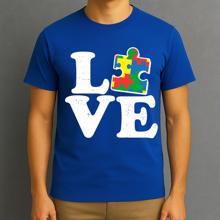 Autism Love Puzzle Piece T-Shirt