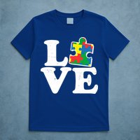 Autism Love Puzzle Piece T-Shirt