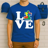 Autism Love Puzzle Piece T-Shirt