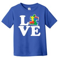 Autism Love Puzzle Piece Toddler T-Shirt