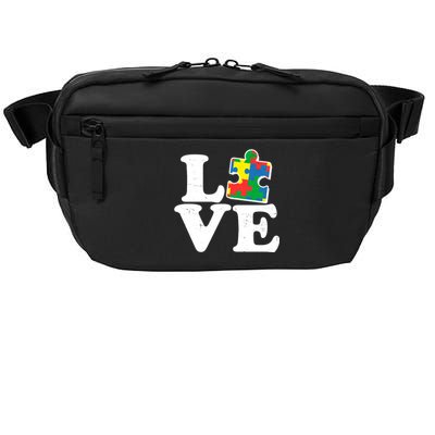 Autism Love Puzzle Piece Crossbody Pack