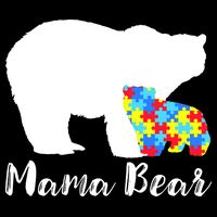 Autism Mama Bear Cooling Performance Crew T-Shirt