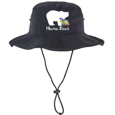 Autism Mama Bear Bucket Hat