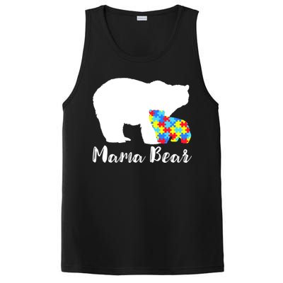 Autism Mama Bear PosiCharge Competitor Tank