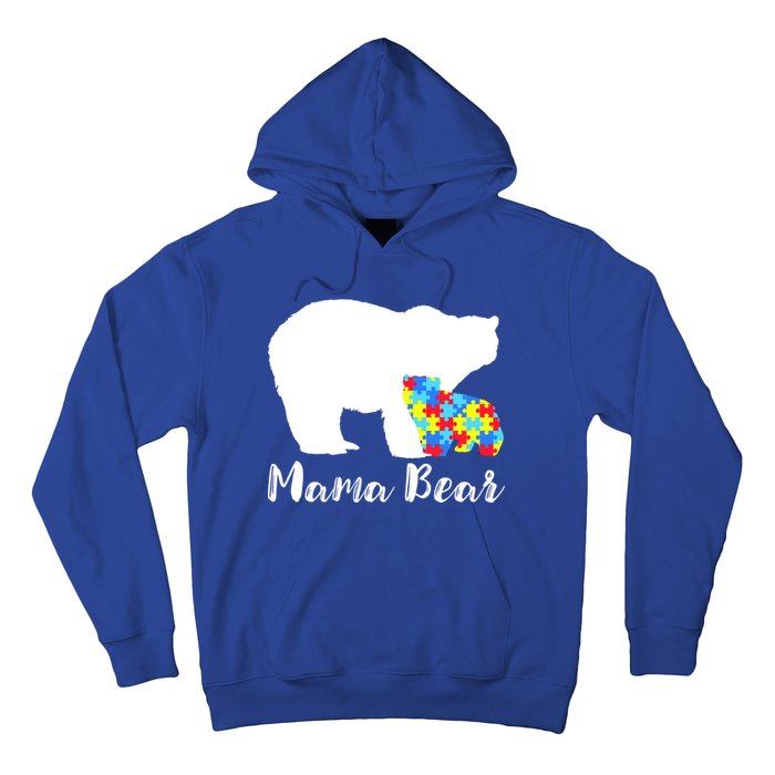 Autism Mama Bear Hoodie