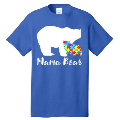 Autism Mama Bear Tall T-Shirt