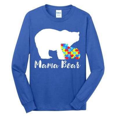 Autism Mama Bear Tall Long Sleeve T-Shirt