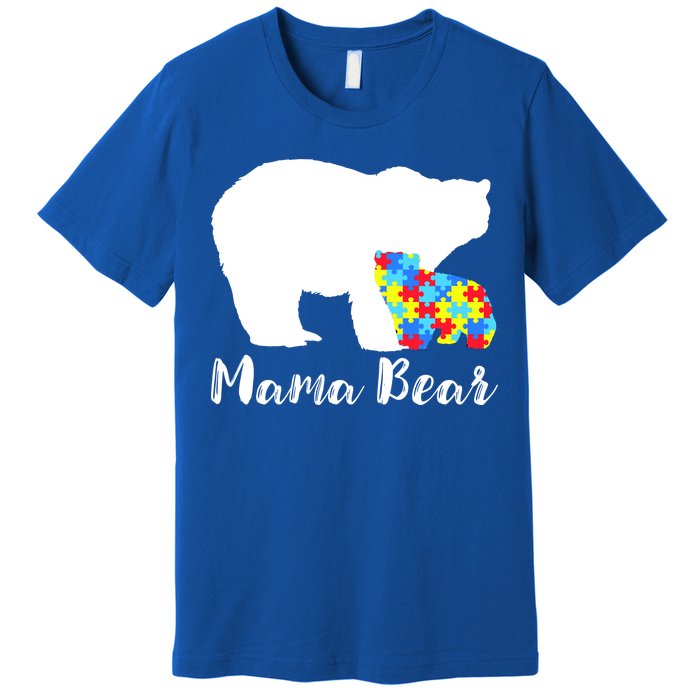 Autism Mama Bear Premium T-Shirt