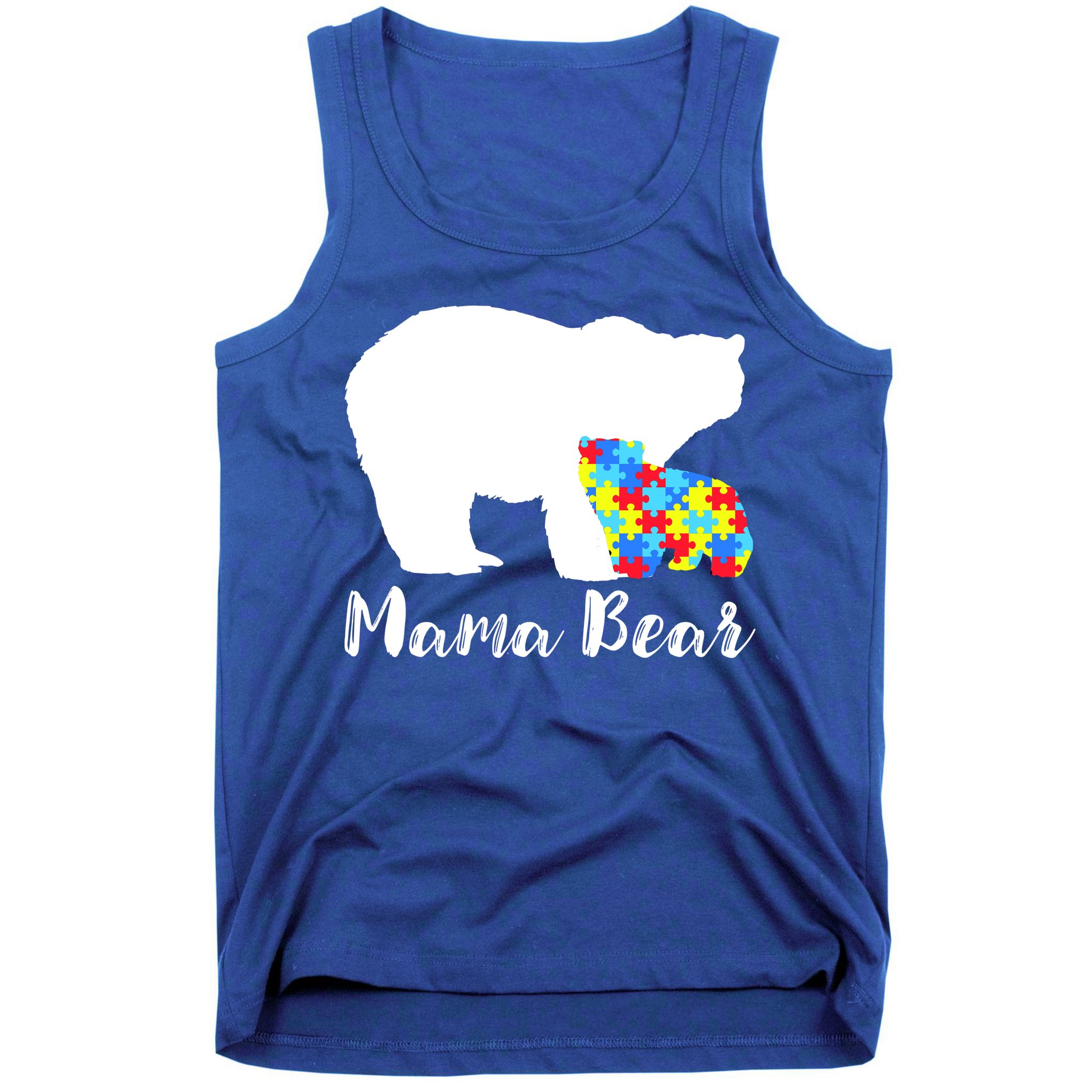 Autism Mama Bear Tank Top