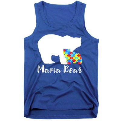 Autism Mama Bear Tank Top