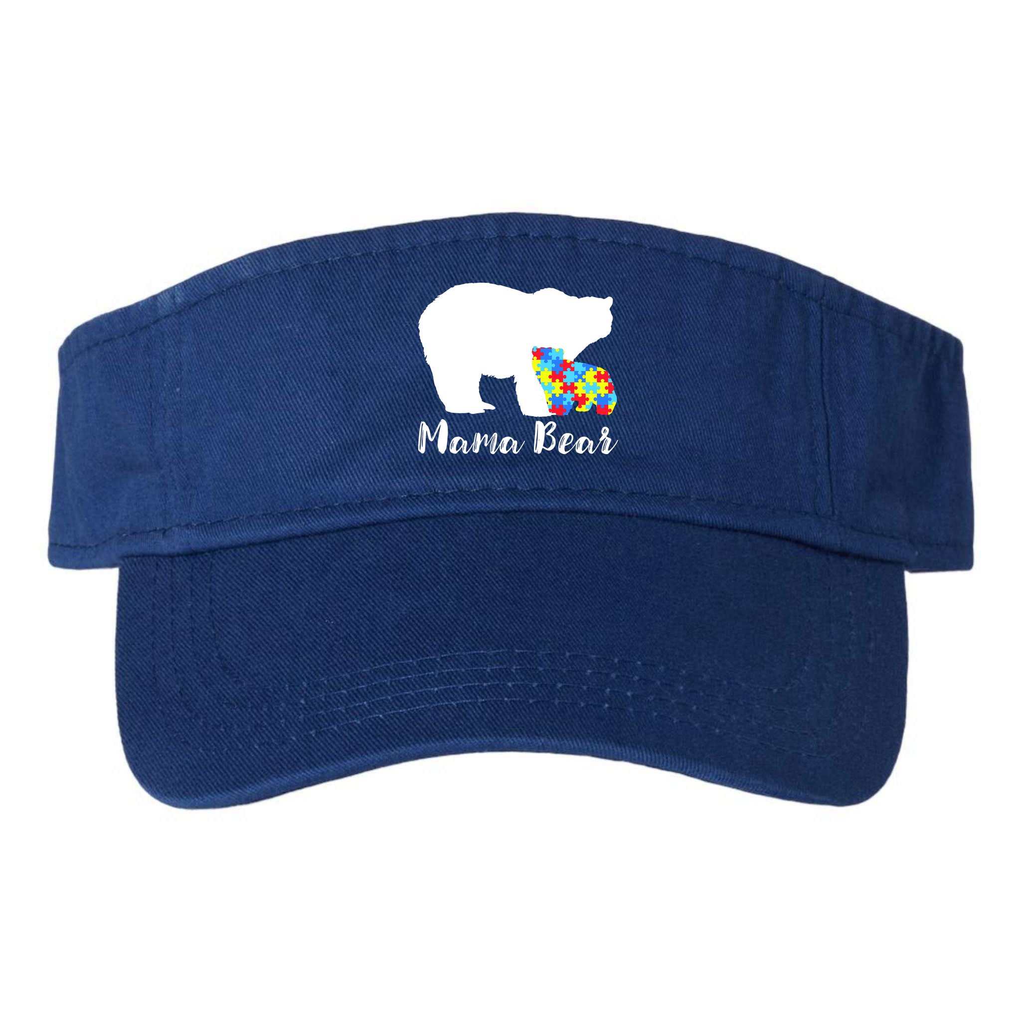 Autism Mama Bear Visor