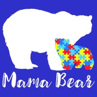 Autism Mama Bear Visor