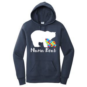 Autism Mama Bear Women's Pullover Hoodie