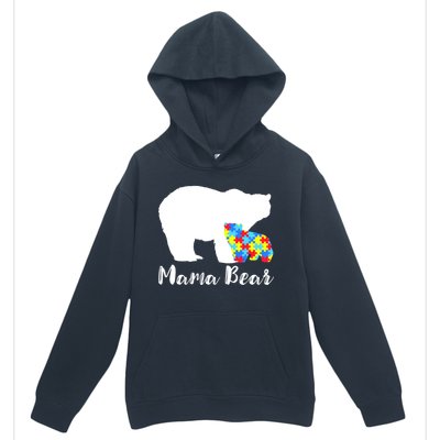 Autism Mama Bear Urban Pullover Hoodie