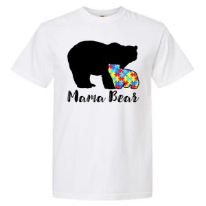 Autism Mama Bear Garment-Dyed Heavyweight T-Shirt