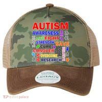 Autism Mashup Legacy Tie Dye Trucker Hat