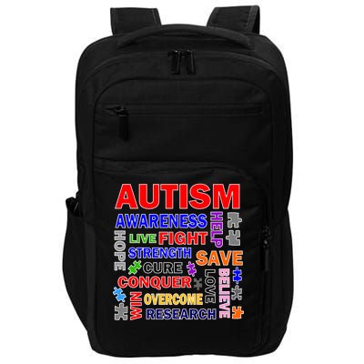 Autism Mashup Impact Tech Backpack