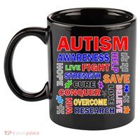 Autism Mashup 11oz C Handle Ceramic Mug