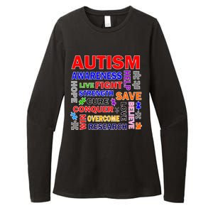 Autism Mashup Womens CVC Long Sleeve Shirt