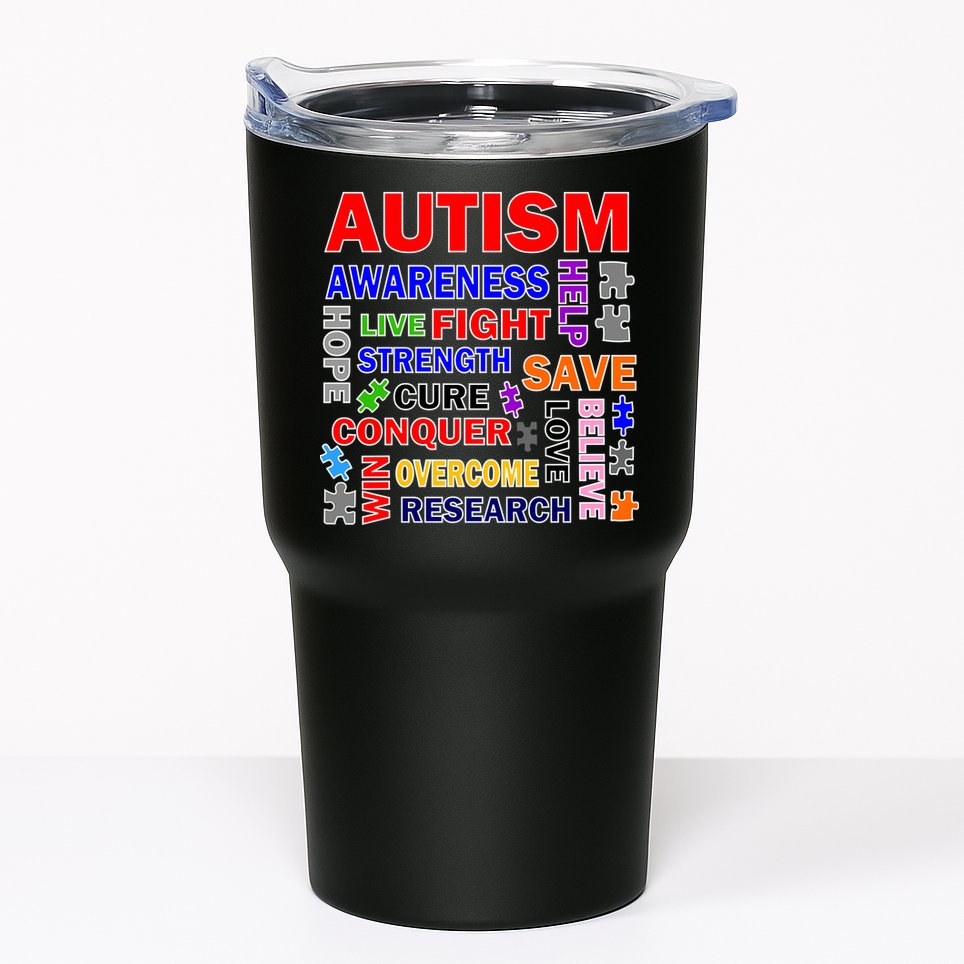Autism Mashup Tumbler