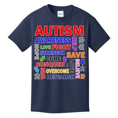 Autism Mashup Kids T-Shirt