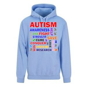 Autism Mashup Unisex Surf Hoodie