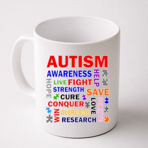 Autism Mashup Coffee Mug