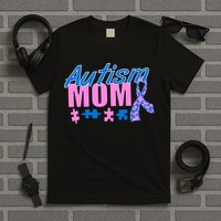 Autism Mom Awareness Ribbon T-Shirt