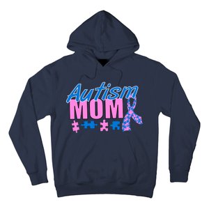 Autism Mom Awareness Ribbon Hoodie