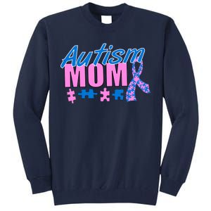 Autism Mom Awareness Ribbon Tall Sweatshirt