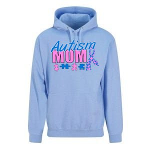 Autism Mom Awareness Ribbon Unisex Surf Hoodie