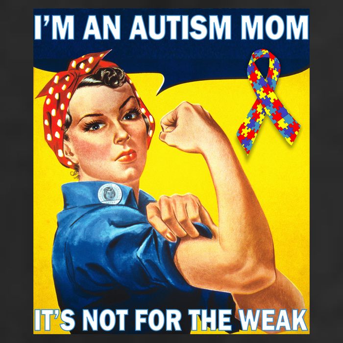 Autism Mom It's Not For The Weak Cool Comfort Performance Bucket Hat