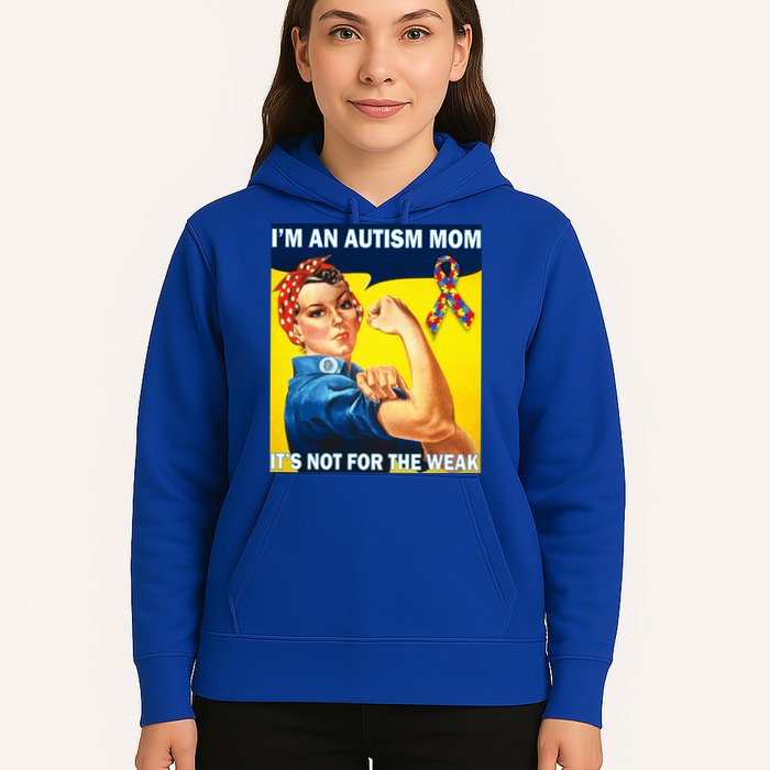 Autism Mom It's Not For The Weak Hoodie