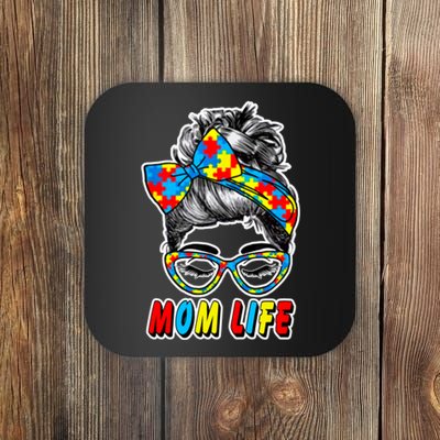 Autism Mom Life Coaster