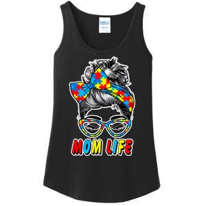 Autism Mom Life Ladies Essential Tank