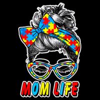 Autism Mom Life 16 in Basic Backpack