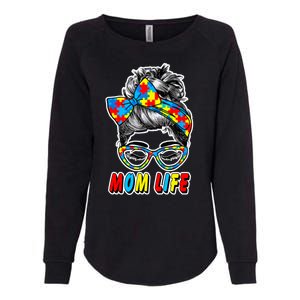 Autism Mom Life Womens California Wash Sweatshirt