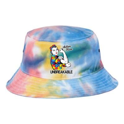 Autism Mom Unbreakable Tie Dye Newport Bucket Hat