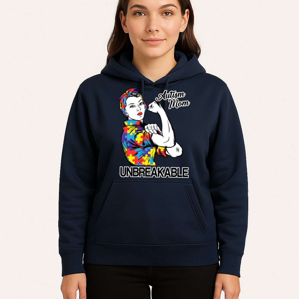 Autism Mom Unbreakable Hoodie